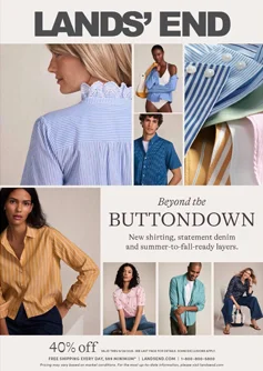 Lands' End Catalog Cover