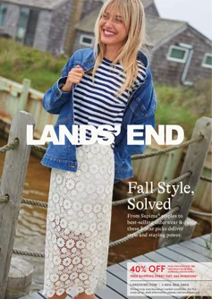 Lands' End Catalog Cover
