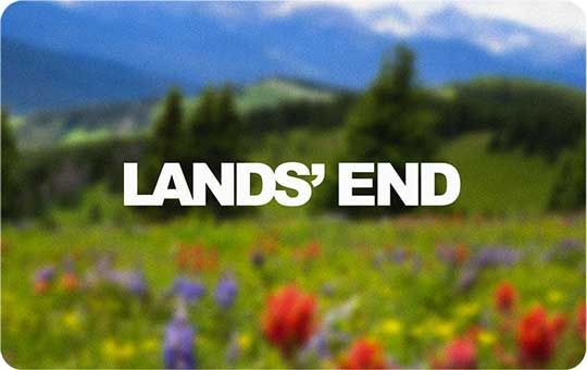 Lands' End gift card