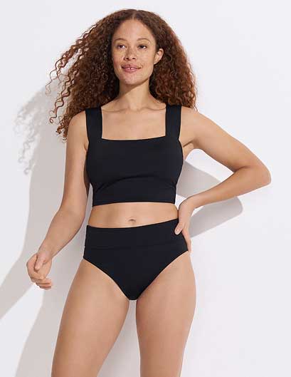 Woman wearing a bikini